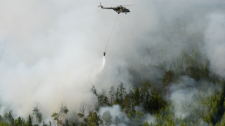 Orman yangınlarında hava araçları 10 günde 19 bin 140 sorti yaptı