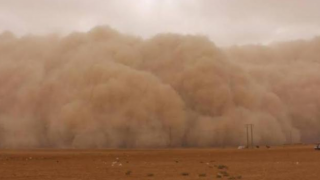 Suriye’den gelen toz bulutu etkili oldu!