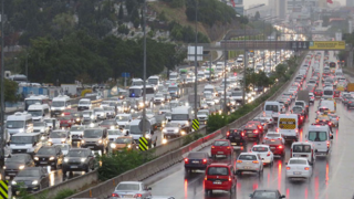 İstanbul’da trafik yoğunluğu yüzde 72'ye ulaştı