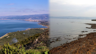 İznik Gölü kuraklık alarmı veriyor! 30 metre çekildi