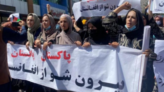 Kabil'de Pakistan protesto edildi: "Pakistan, Afganistan'dan çık"