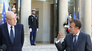 Lübnan Başbakanı Mikati, ilk resmi ziyaretini Fransa’ya yaptı