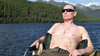 Putin Sibirya'da tatil yapıyor