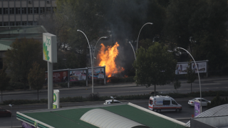 Ankara-Eskişehir yolu üzerinde patlama!