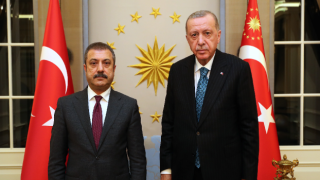 Cumhurbaşkanı Erdoğan, Merkez Bankası Başkanı Kavcıoğlu’nu kabul etti