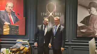 Mustafa Sarıgül, BTP Genel Başkanı Hüseyin Baş'ı ziyaret etti