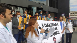 Türk Tabipleri Birliği'nden protesto!