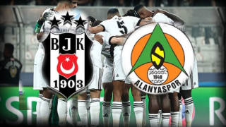 Beşiktaş-Alanyaspor maçı ilk 11'leri belli oldu