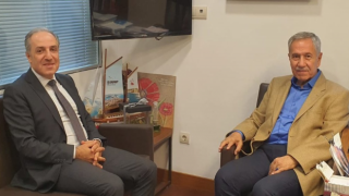 Bülent Arınç, DEVA Partili Mustafa Yeneroğlu'nu ziyaret etti