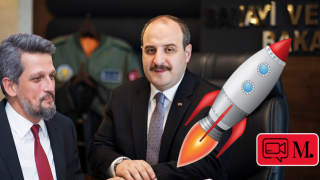 HDP'li Garo Paylan, Bakan Varank'a oyuncak uzay aracı hediye etti