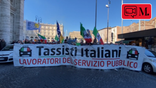 İtalya'da taksi şoförleri genel greve gitti