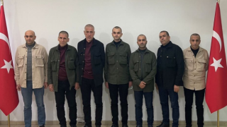 Libya'da 2 yıldır alıkonulan 7 Türk vatandaşı kurtarıldı