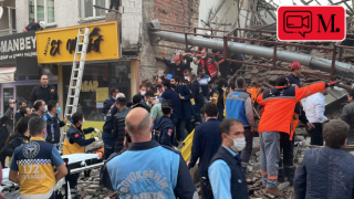 Malatya'da bina çöktü: Can kaybı yok