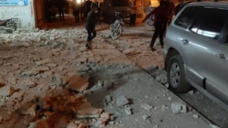Terör örgütü YPG/PKK'dan Afrin'e füze saldırısı