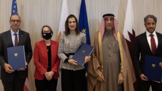 Katar ve Güney Kıbrıs'tan Doğu Akdeniz "birlikteliği"