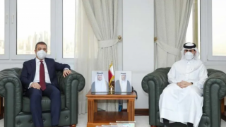 Şahap Kavcıoğlu, Katar Merkez Bankası Başkanı ile görüştü