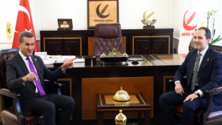 Mustafa Sarıgül'den Fatih Erbakan'a ziyaret