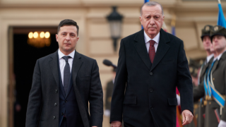 Cumhurbaşkanı Erdoğan, Ukrayna Lideri Zelenskiy ile görüştü