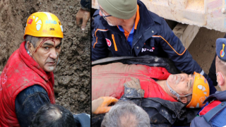 Kayseri’de altyapı çalışmaları sırasında yol çöktü; göçük altında kalan işçi 2,5 saatte kurtarıldı