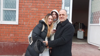 Nail Baki, eşi ve kızı için İzmit'ten Ukrayna'ya gitti: 1500 kilometre