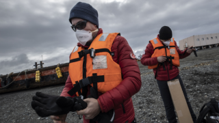 Türk ekibi Antarktika'ya ayak bastı