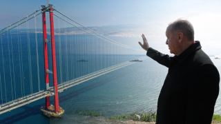 Cumhurbaşkanı Erdoğan, 1915 Çanakkale Köprüsü'nün açılışını yaptı