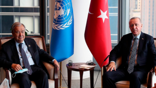 Erdoğan, BM Genel Sekreteri Guterres ile telefon görüşmesi gerçekleştirdi