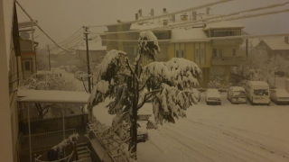 Isparta'da kar yağışı sonrası yine elektrikler kesildi