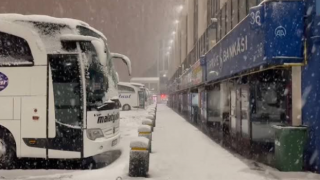 İstanbul'da otogarlardan otobüs çıkışları durduruldu