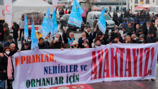 Kadıköy'de nehirler için eylem