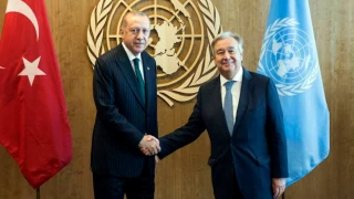 Cumhurbaşkanı Erdoğan, BM Genel Sekreteri Guterres ile görüşme gerçekleştirdi