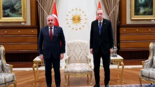 Cumhurbaşkanı Erdoğan, TBMM Başkanı Şentop ile bir araya geldi