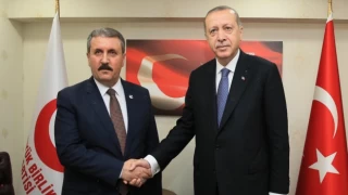 Erdoğan’la görüşen BBP lideri Destici: Bize uygun partiler de katılabilir