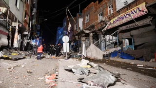 Gaziantep'te bir lokantada sanayi tüpleri patladı; ortalık savaş alanına döndü