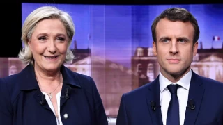 Macron ve Le Pen seçim öncesinde canlı yayında karşı karşıya