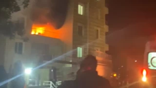Tunceli'de kız öğrenci yurdunda yangın