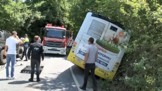 İETT otobüsü Sarıyer'de kaza yaptı: 6 yaralı