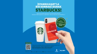 İstanbulkart artık Starbucks'larda kullanılabilecek