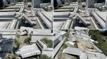 Hasköy Musevi Mezarlığı’nda tahrip edilen mezar taşlarını İstanbul Valiliği yaptıracak