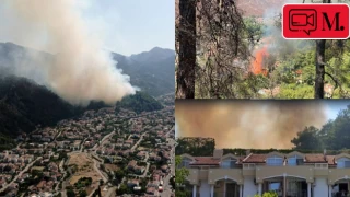 Yangının yıldönümünde Marmaris’te orman yangını