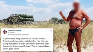 Rus turist, Putin'in silahlarının yerini ifşa etti