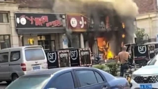 Çin'de restoranda yangın çıktı; 17 kişi öldü, 3 yaralı