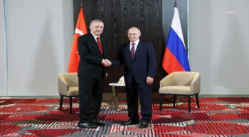 Cumhurbaşkanı Recep Tayyip Erdoğan’ın, Rusya Federasyonu Devlet Bakanı Vladimir Putin ile telefonda görüştü