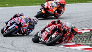 MotoGP Malezya Grand Prix'sini Bagnaia kazandı