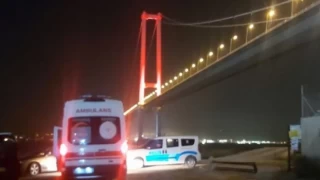 Osmangazi Köprüsü'nde bir polis intihar etti