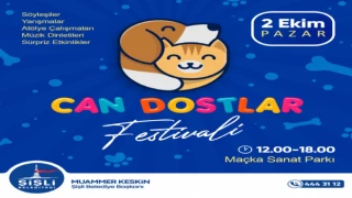 Şişli'de “Can Dostlar Festivali”