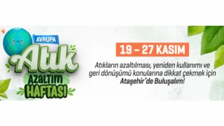Ataşehir Belediyesi Avrupa Atık Haftasına özel etkinlikler düzenliyor