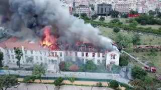 Balıklı Rum Hastanesi'nde çıkan yangına takipsizlik kararı verildi