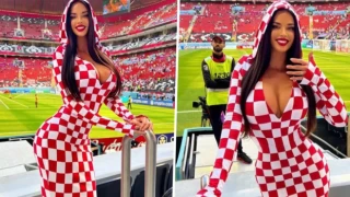 Dünya Kupası'na giden eski Hırvatistan güzeli ceza alabilir