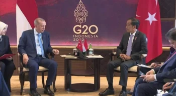 Erdoğan, Bali’de Endonezya Devlet Başkanı Widodo ile görüştü
